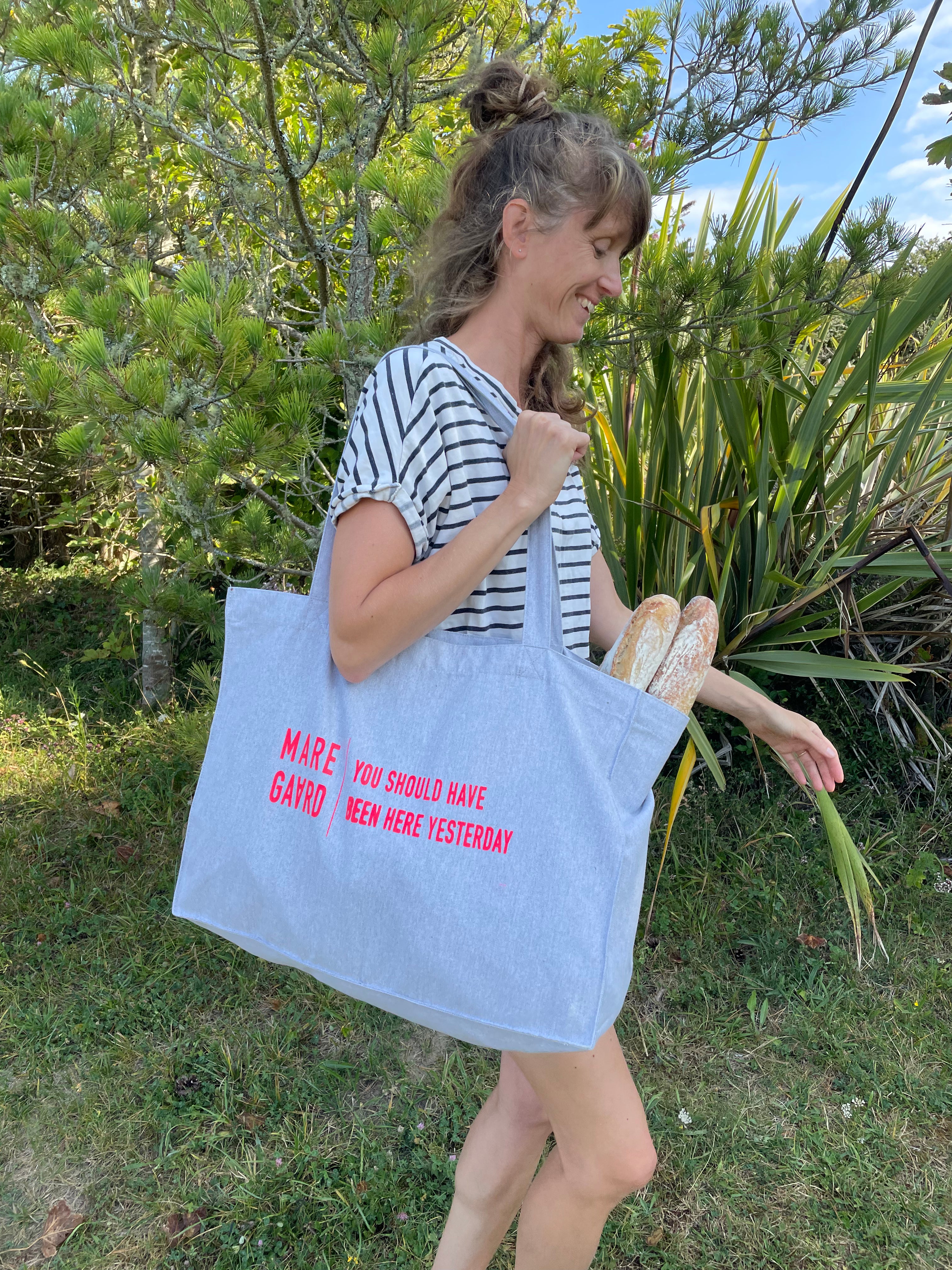 ECO BEACH BAG  |  YOU SHOULD HAVE BEEN HERE YESTERDAY