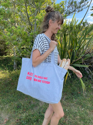ECO BEACH BAG  |  YOU SHOULD HAVE BEEN HERE YESTERDAY