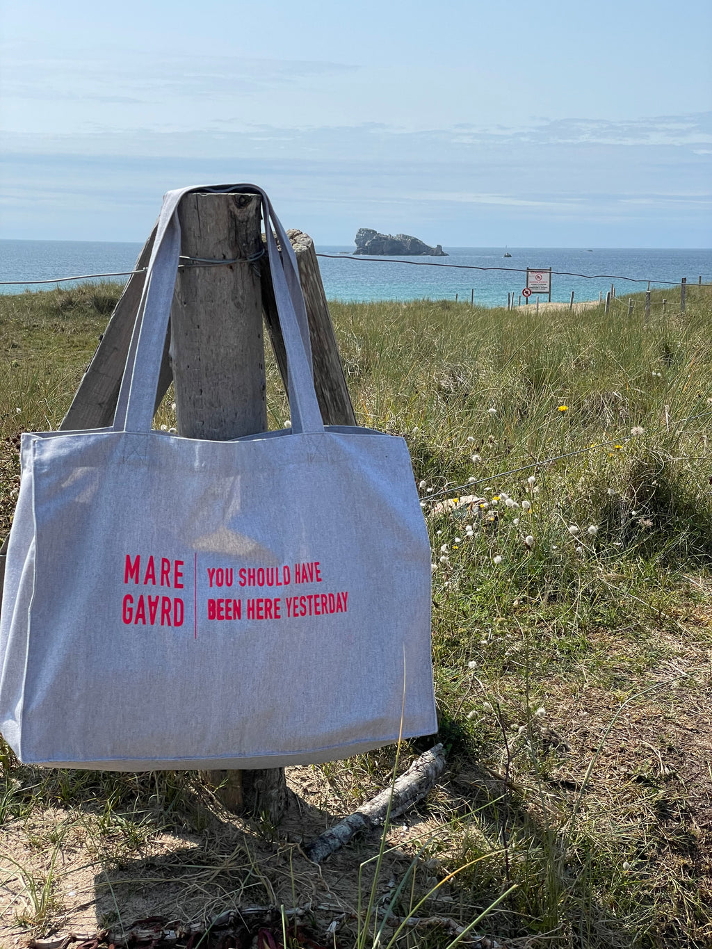 ECO BEACH BAG  |  YOU SHOULD HAVE BEEN HERE YESTERDAY